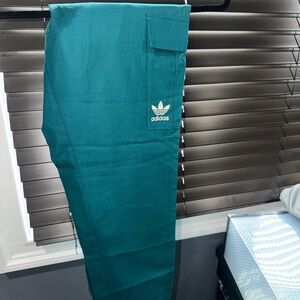 Adidas Emerald Green Track Pants $75